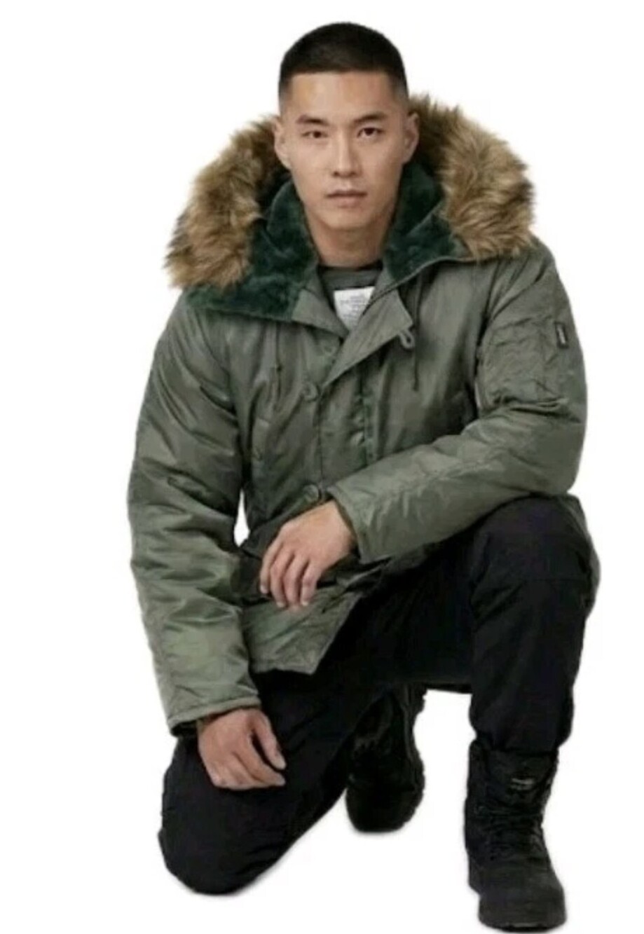 🆕 ROTHCO Type N-3B Men's Snorkel Parka Military Green Size L.